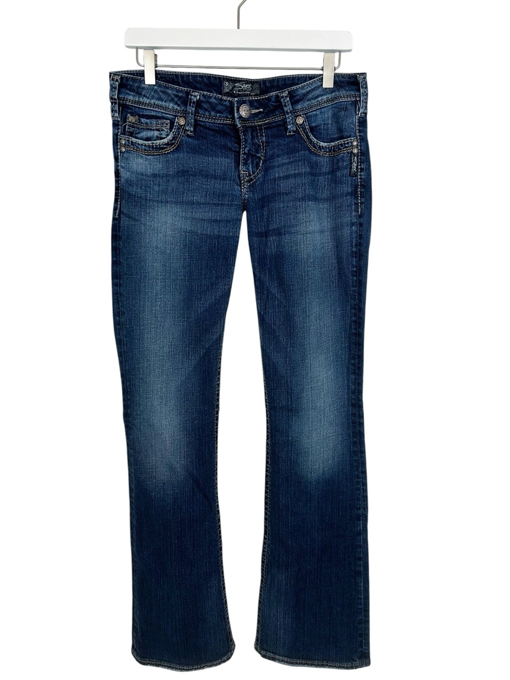 Silver Jeans Co. Y2K Pioneer Bootcut Dark Wash Jeans Size W29 / L33